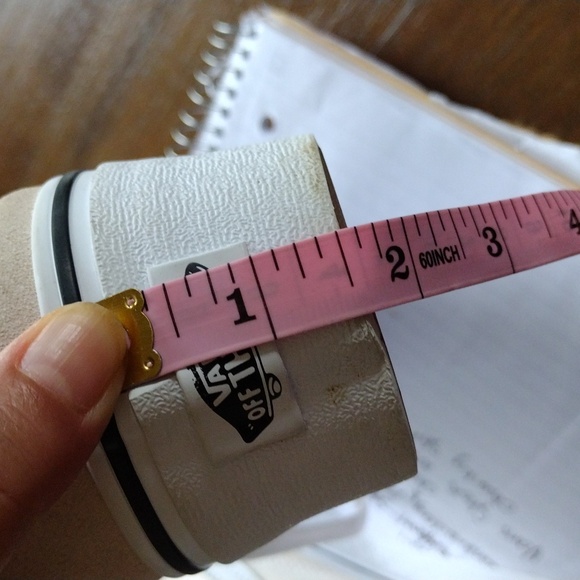 Vans Old Skool Floral Embroidery Chunky Platform Shoes Size 5.5 - Picture 10 of 10